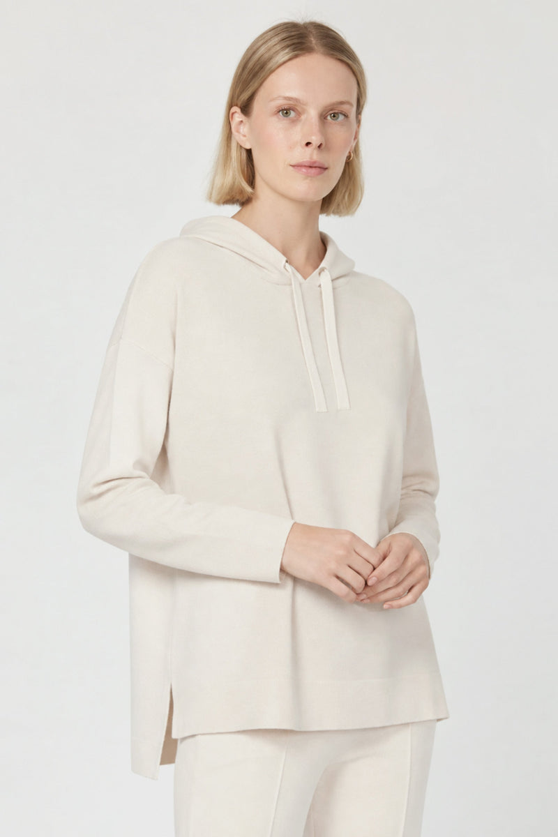 Ekru İnci Detaylı Kadın Sweatshirt  Mısırlı