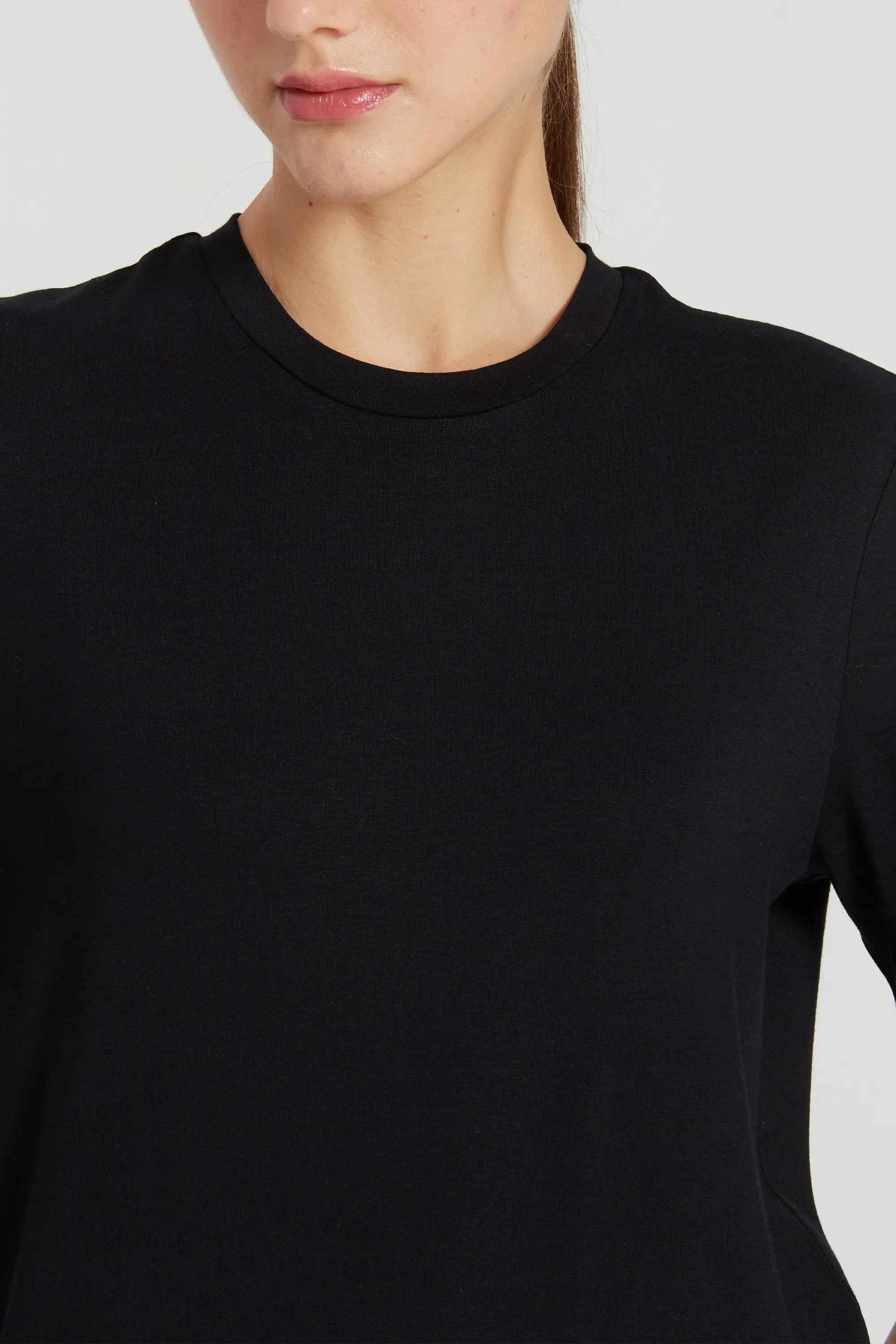 Siyah Kısa Kollu Kadın T-Shirt  Mısırlı