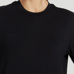 Siyah Kısa Kollu Kadın T-Shirt  Mısırlı
