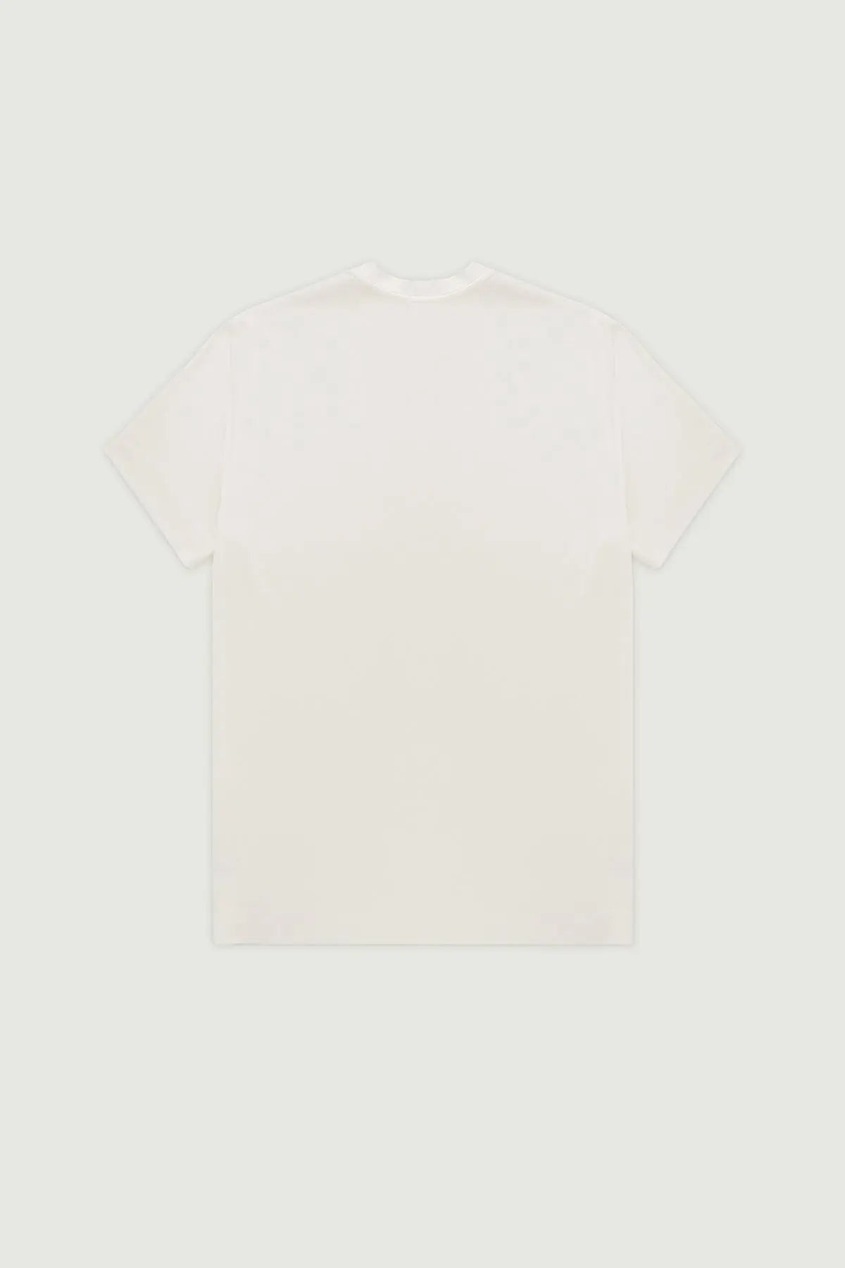 Ekru Kısa Kollu Örme Erkek T-Shirt  Mısırlı