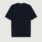 Lacivert Bisiklet Yaka Triko Erkek T-Shirt  Mısırlı