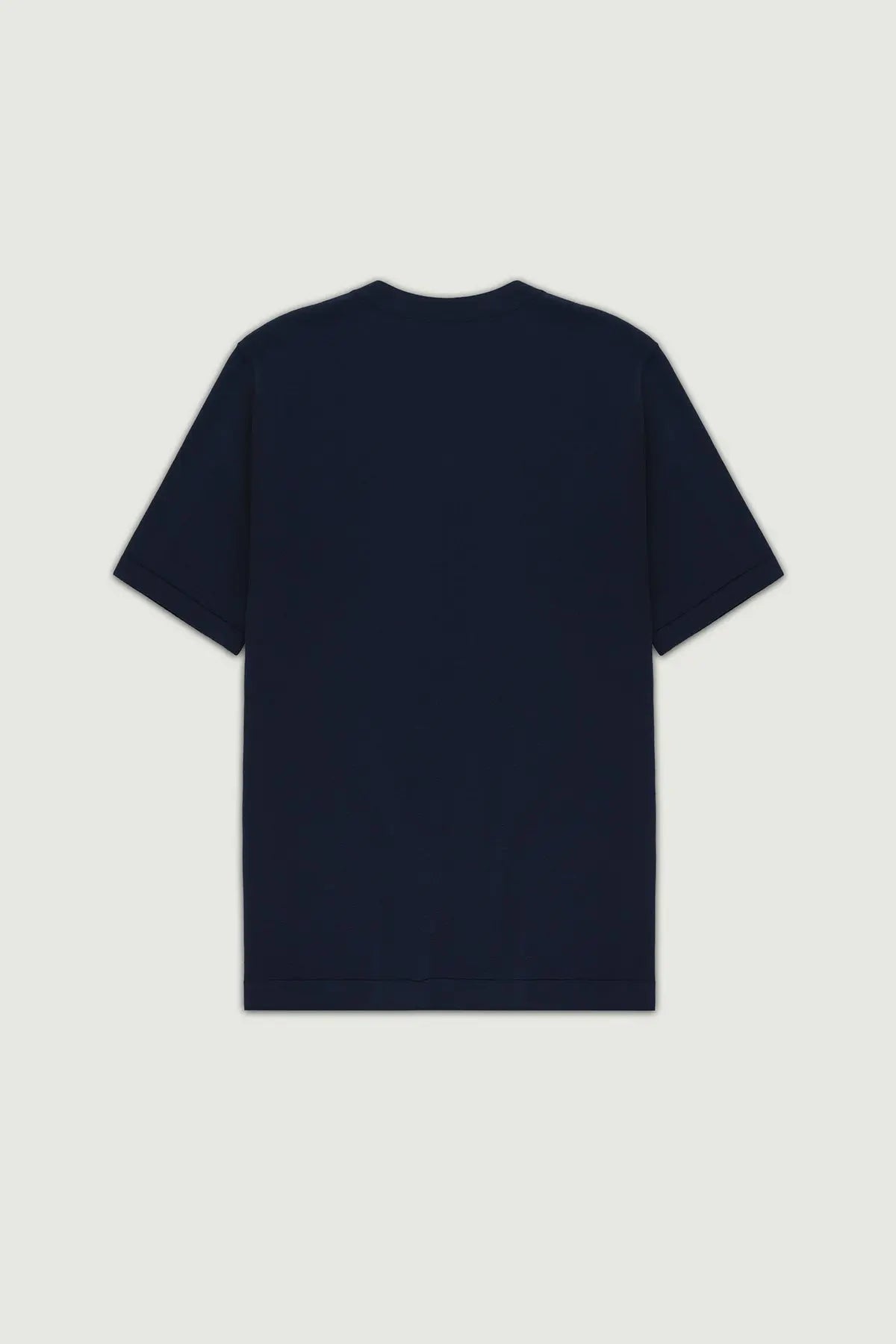 Lacivert Bisiklet Yaka Triko Erkek T-Shirt  Mısırlı
