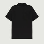 Siyah Polo Yaka Triko Erkek T-Shirt  Mısırlı
