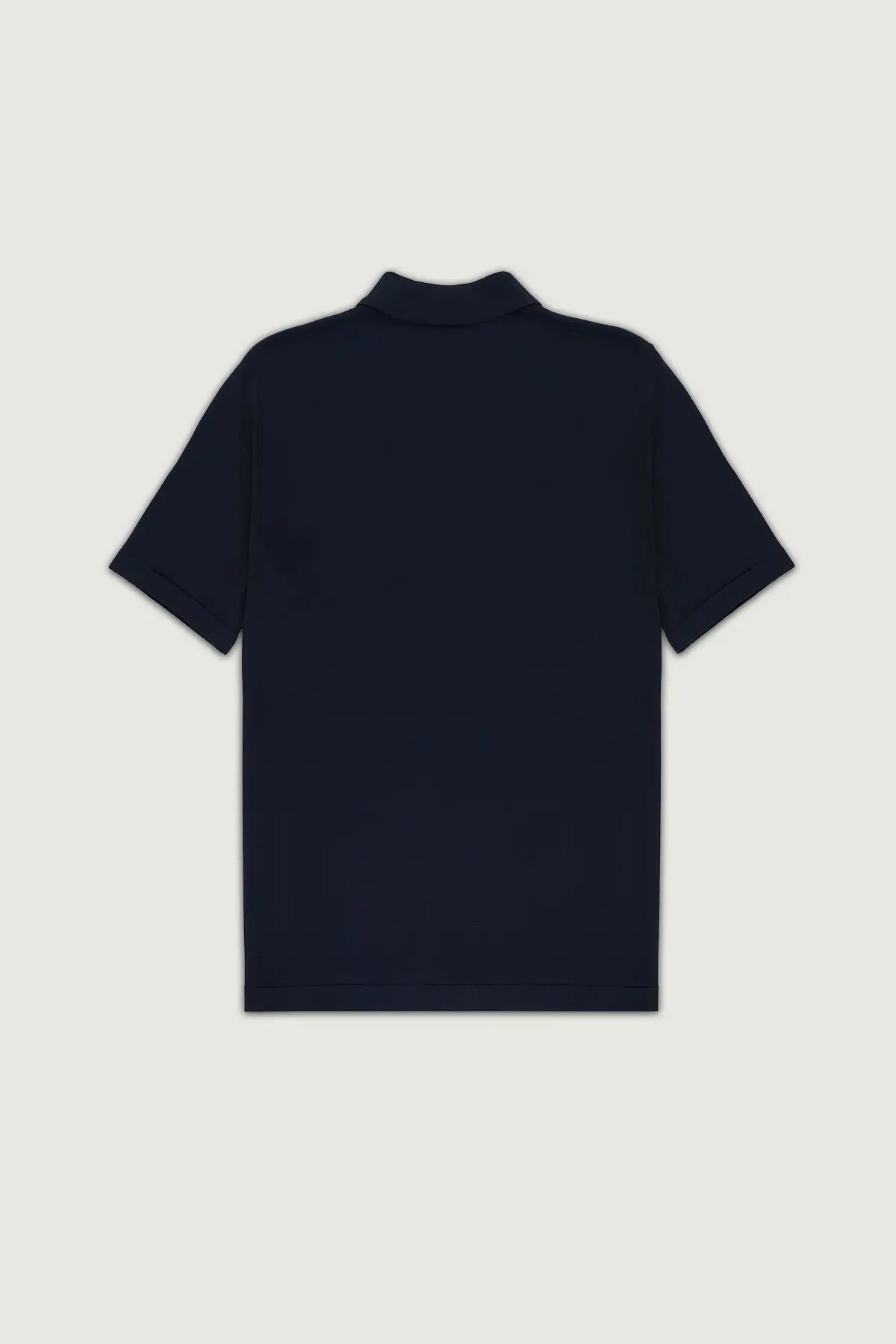 Lacivert Polo Yaka Triko Erkek T-Shirt  Mısırlı