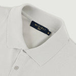 Açık Gri Polo Yaka Triko Erkek T-Shirt  Mısırlı