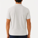 Açık Gri Polo Yaka Triko Erkek T-Shirt  Mısırlı