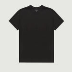 Siyah Kısa Kollu Örme Erkek T-Shirt  Mısırlı