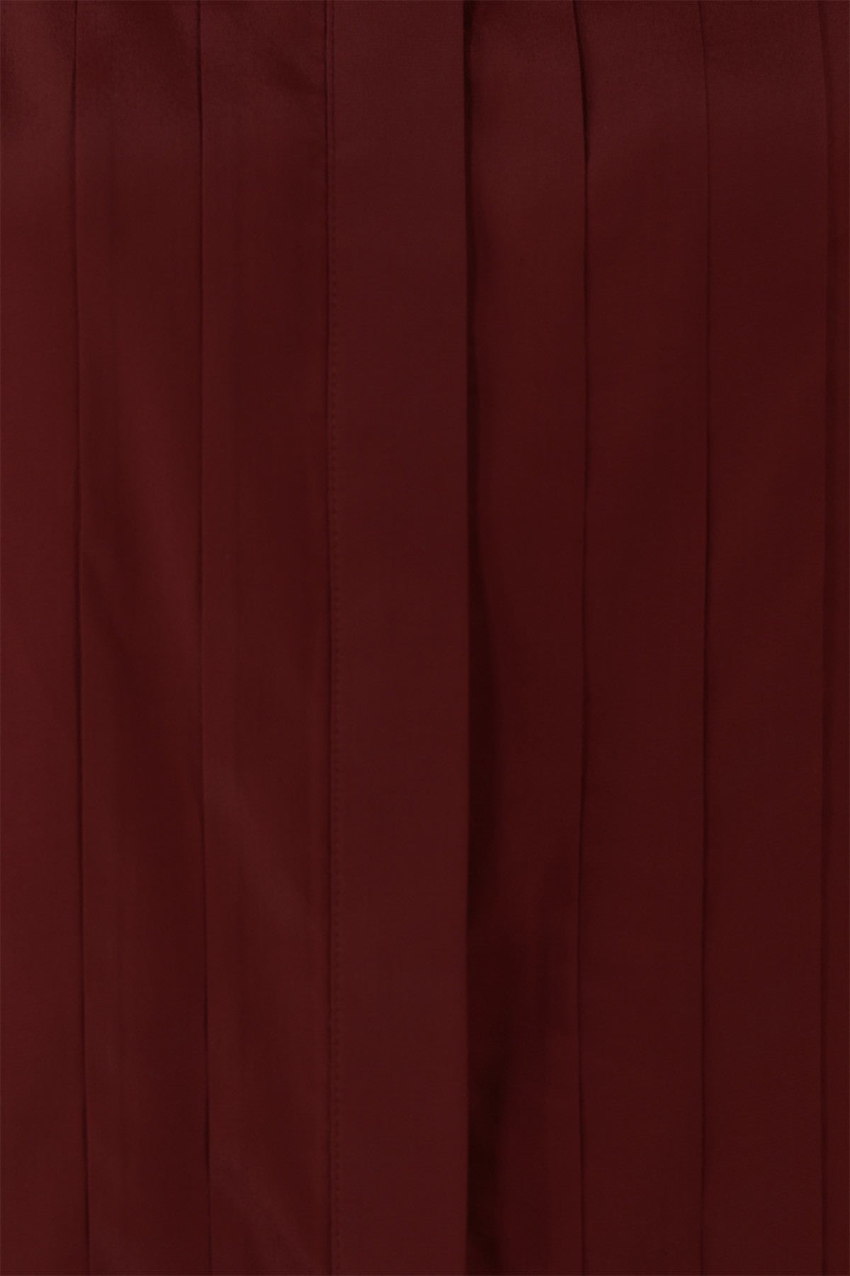 Bordo Pilise Detaylı Kadın Gömlek  Mısırlı