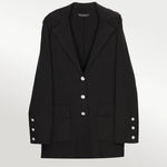 Siyah Triko Kadın Blazer Ceket  Mısırlı 1951