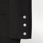 Siyah Triko Kadın Blazer Ceket  Mısırlı 1951