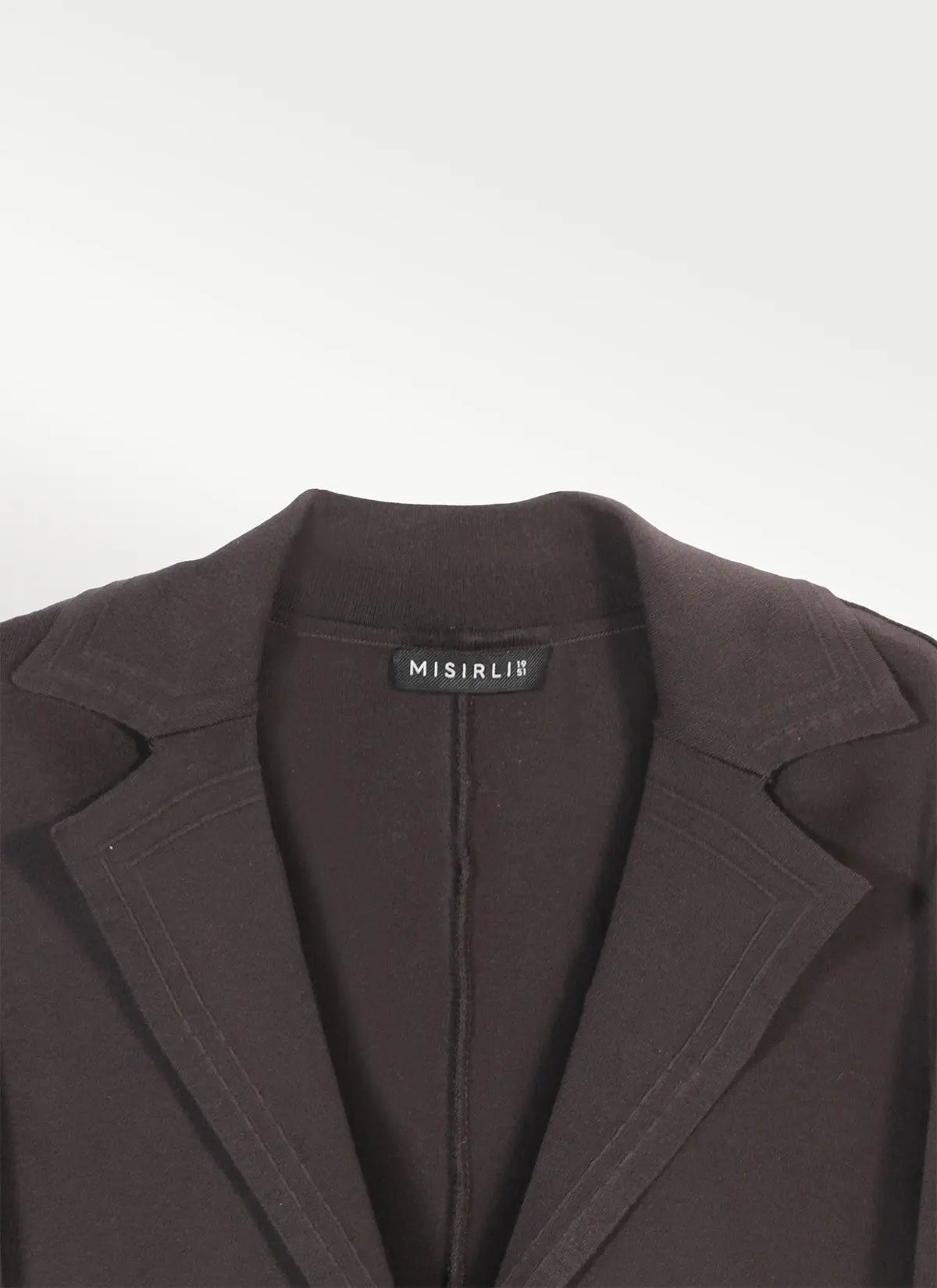 Acı Kahve Triko Kadın Blazer Ceket  Mısırlı 1951