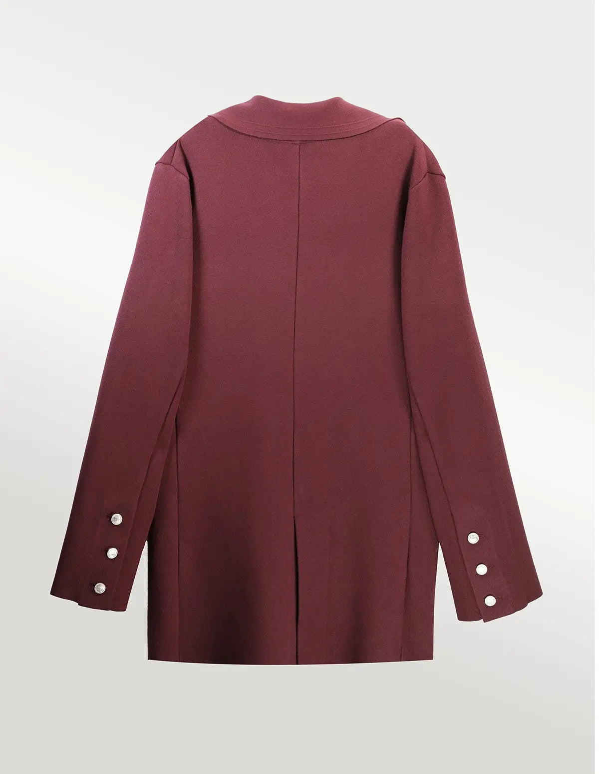 Mürdüm Triko Kadın Blazer Ceket  Mısırlı 1951