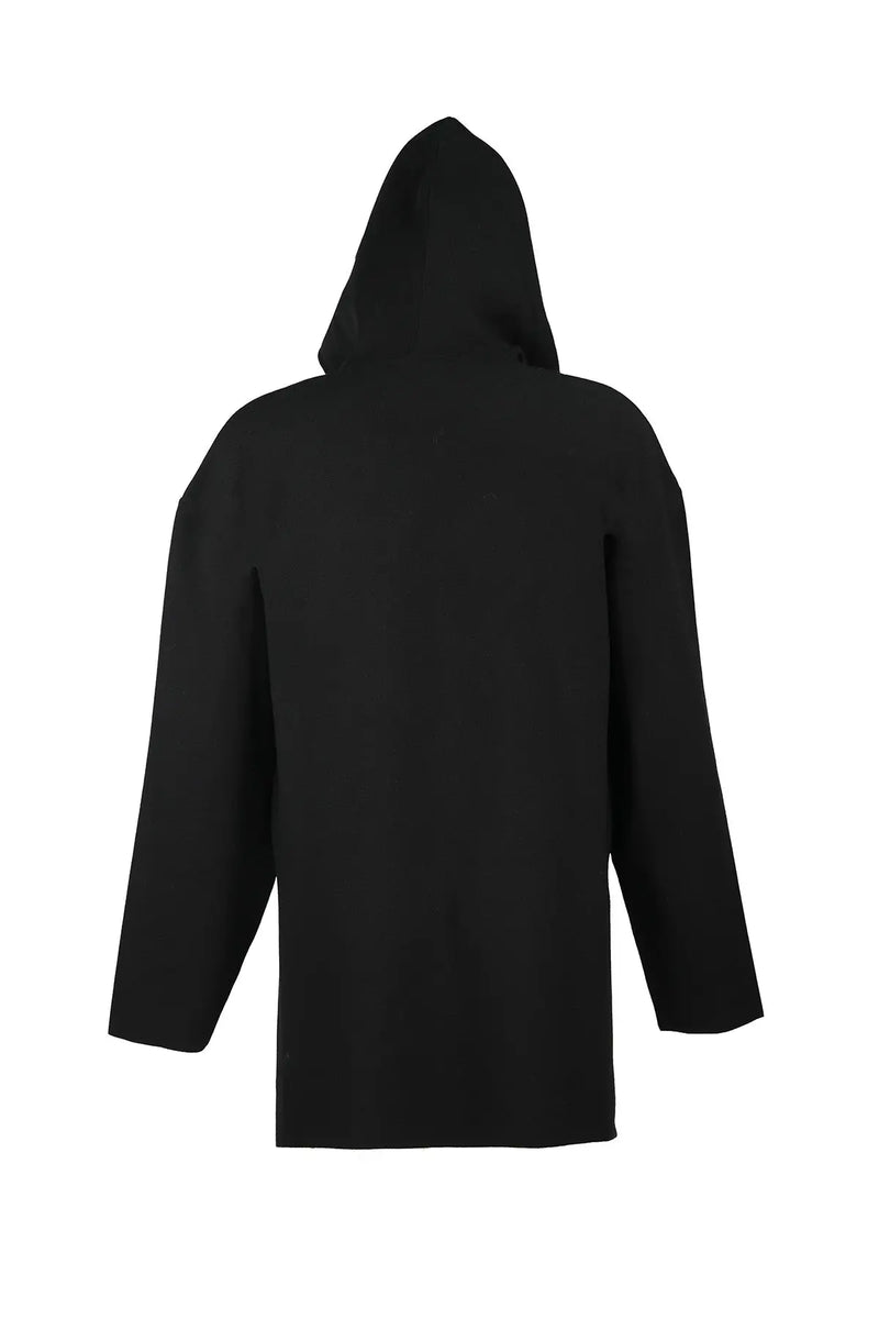 Siyah İnci Detaylı Kadın Sweatshirt
