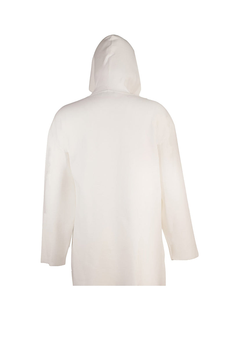 Ekru İnci Detaylı Kadın Sweatshirt