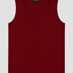 Bordo Oversize Kadın Atlet  Mısırlı