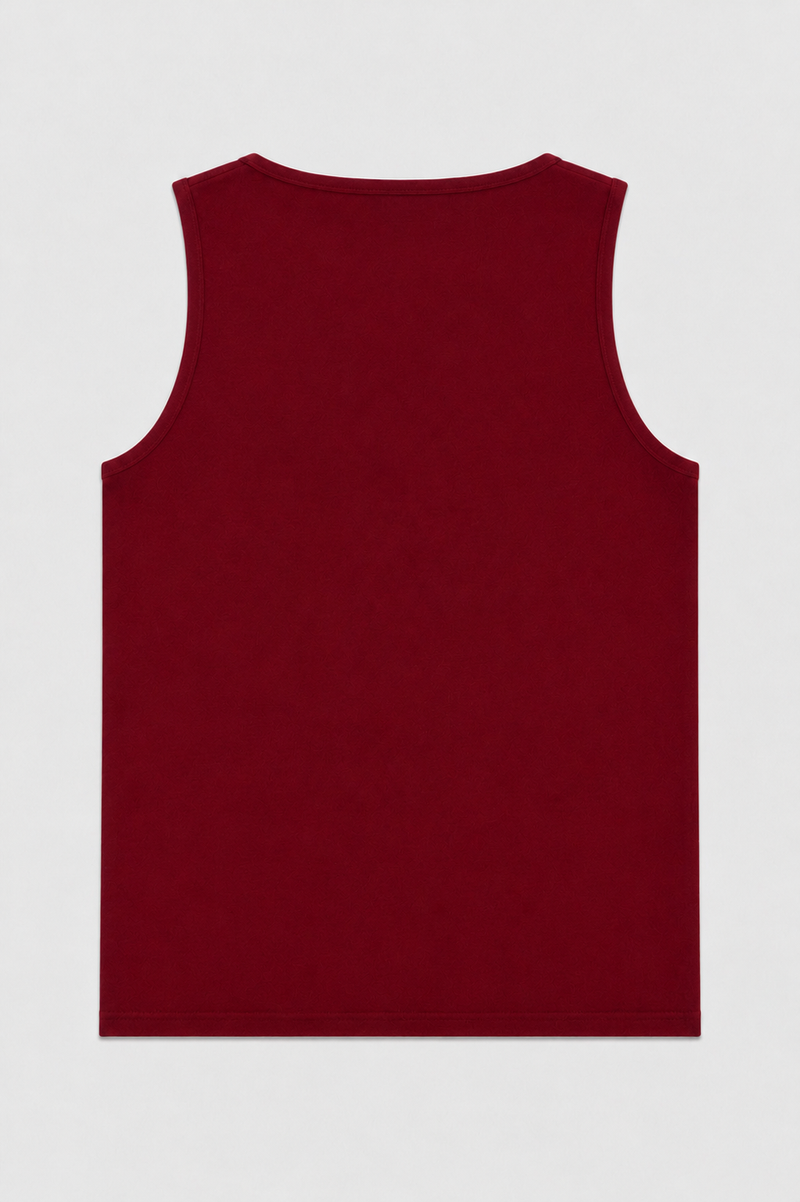 Bordo Oversize Kadın Atlet  Mısırlı