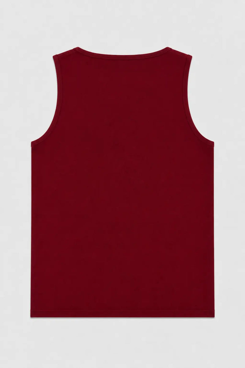 Bordo Oversize Kadın Atlet  Mısırlı