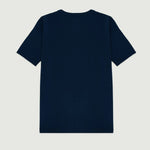 Lacivert V Yaka Triko Kadın T-Shirt  Mısırlı