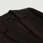 Acı Kahve Çift Düğmeli Kadın Blazer Ceket  Mısırlı 1951