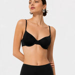 Siyah Klasik Balenli Bikini Takımı  Mısırlı