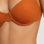 Turuncu Klasik Balenli Bikini Takımı  Mısırlı
