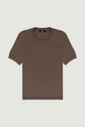Vizon Rib Detaylı Kadın T-Shirt