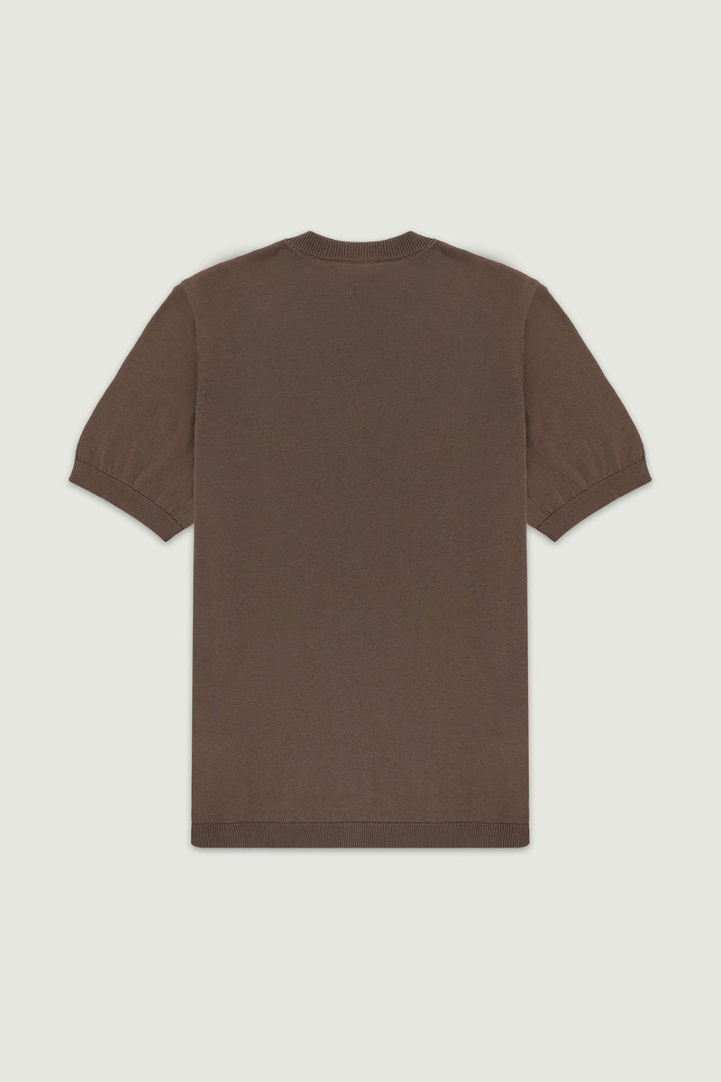 Vizon Rib Detaylı Kadın T-Shirt  Mısırlı