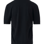 Siyah Bisiklet Yaka Kadın T-Shirt