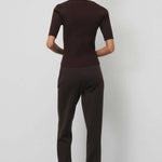Regular Fit Kahverengi Kadın Pantolon  Mısırlı 1951