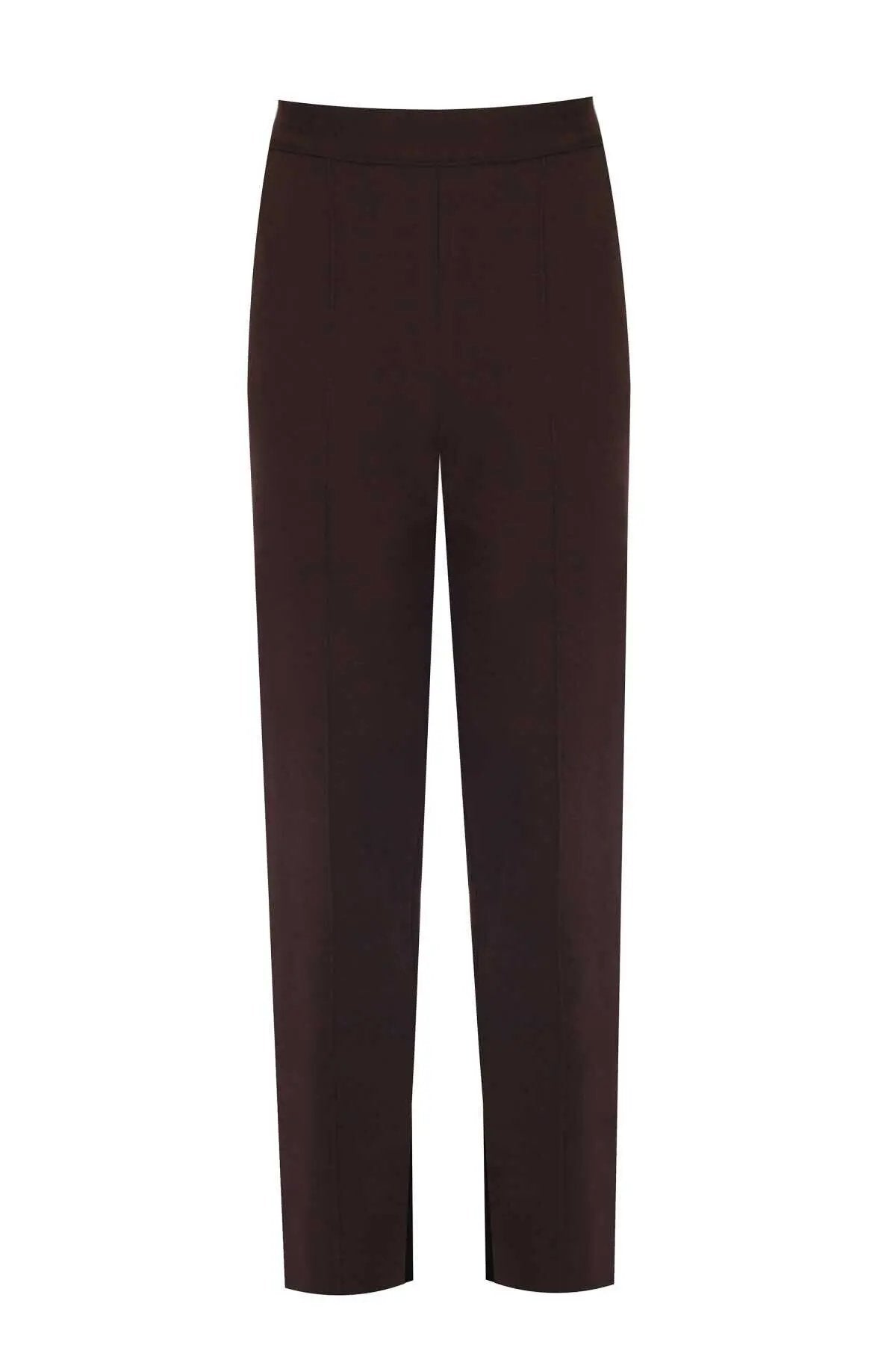 Regular Fit Kahverengi Kadın Pantolon  Mısırlı 1951