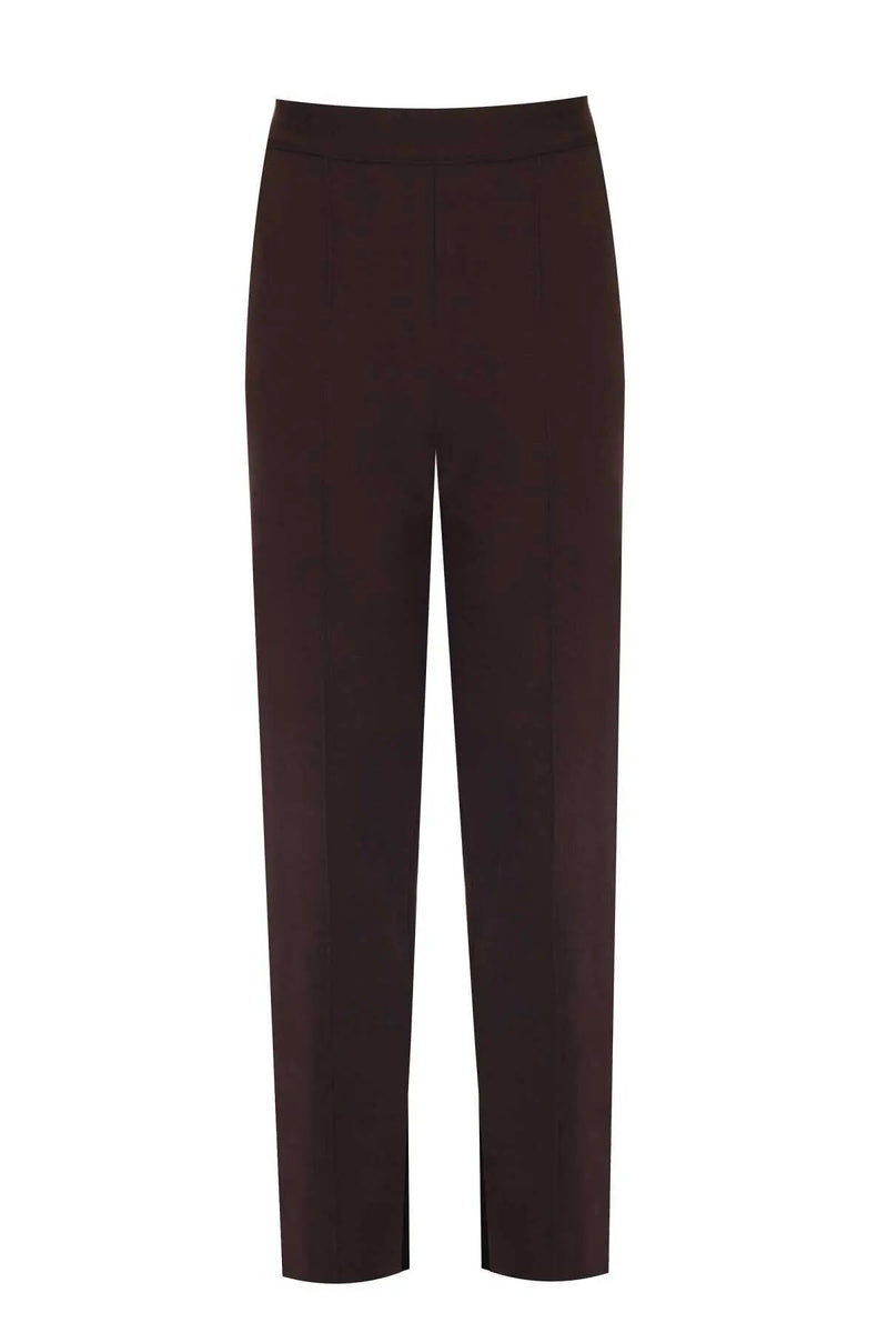 Regular Fit Kahverengi Kadın Pantolon  Mısırlı 1951