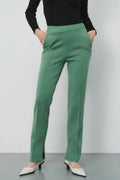 Regular Fit Yeşil Kadın Pantolon