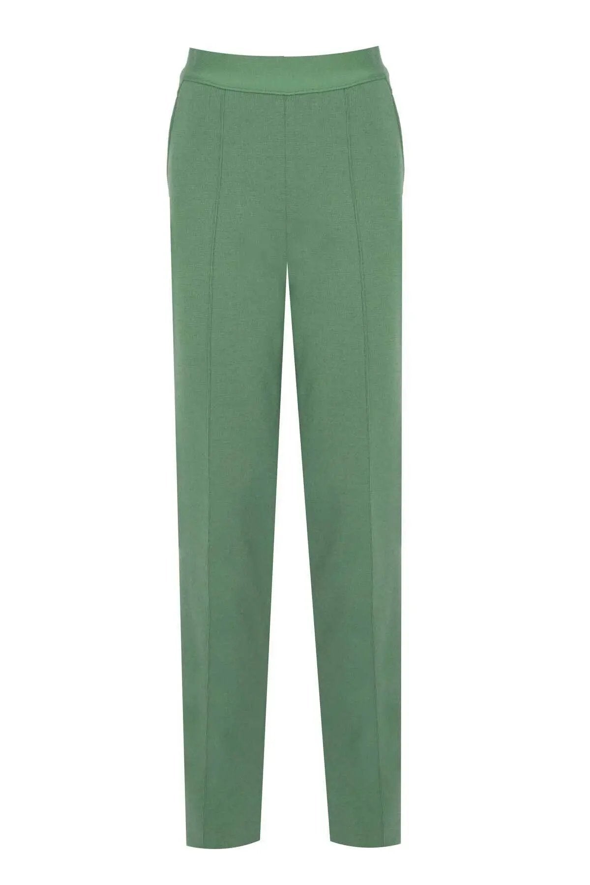 Regular Fit Yeşil Kadın Pantolon  Mısırlı 1951