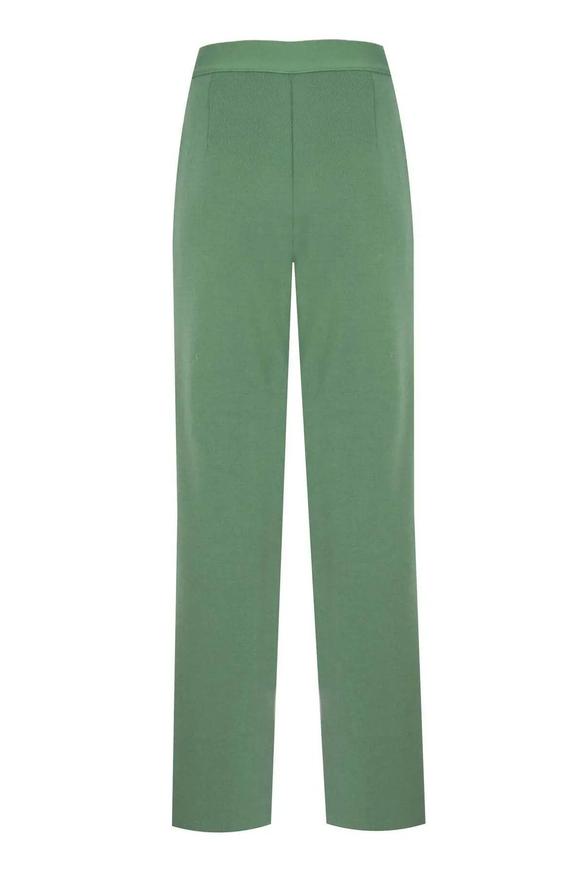 Regular Fit Yeşil Kadın Pantolon  Mısırlı 1951